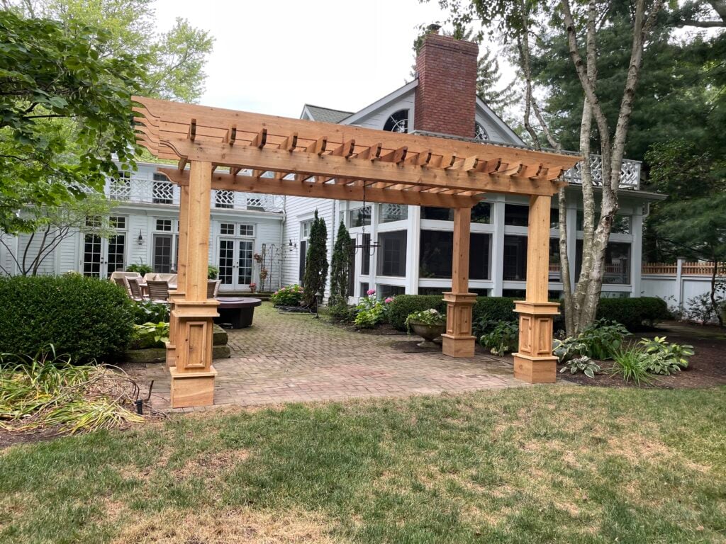 Pergola Patio Rebuild in Bay Village